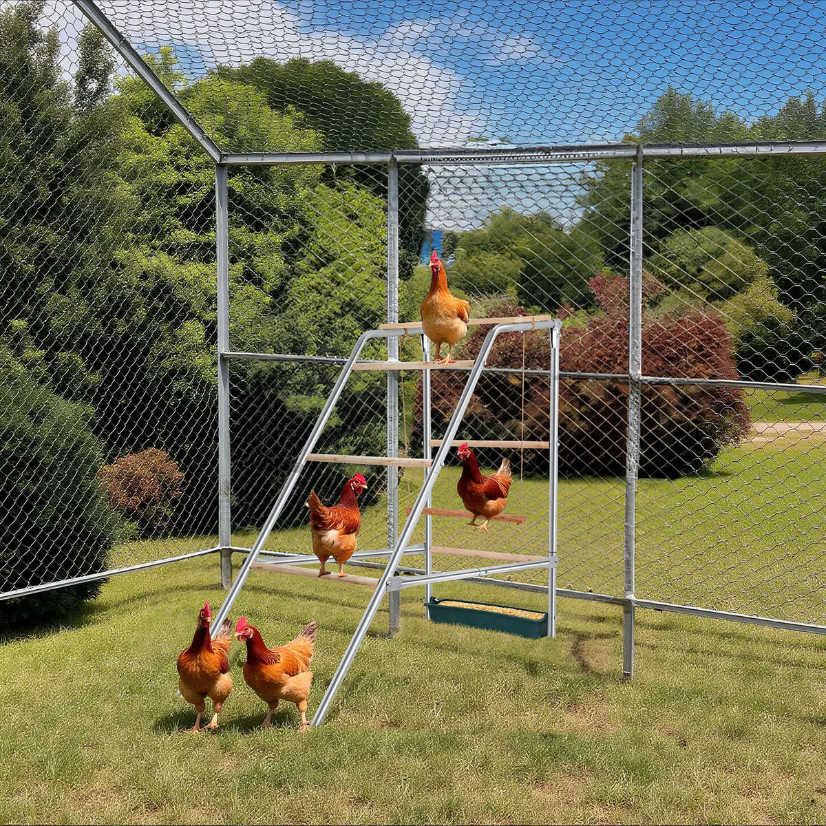 103*50*100cm Outdoor chicken perch