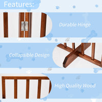 The Wooden Dog Fence Brown