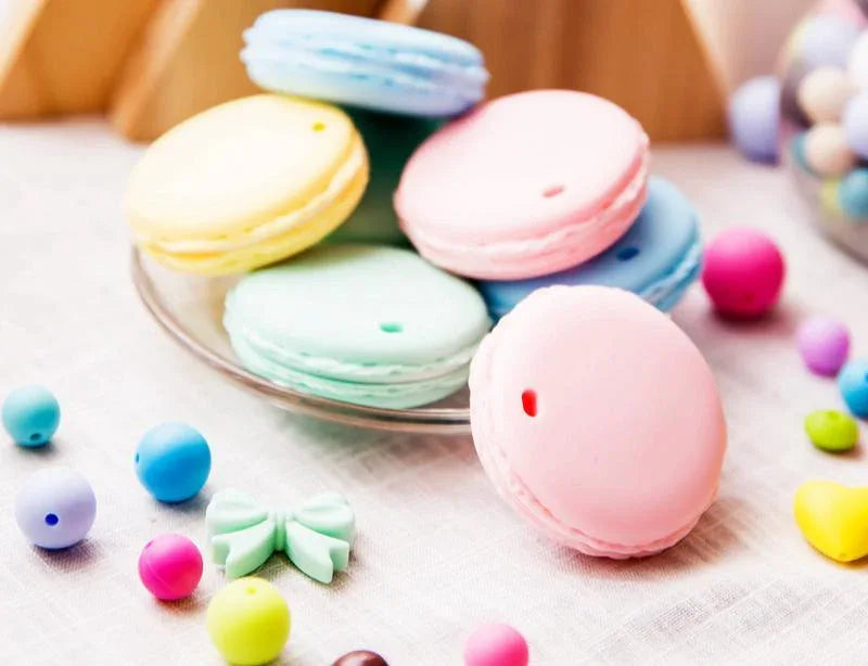 Silicone Teethers Food Grade Tiny Rod Teething Baby Shower Gifts Cartoon Animals Teether Let's Make 1pc - BIG FRENCHIES