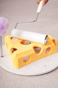 Cat Puzzle Toy With Ball And Spring-loaded Wand Felt Indoor Cat Toy Box Suction Cup Base Treat Puzzle Helps Cats Play In