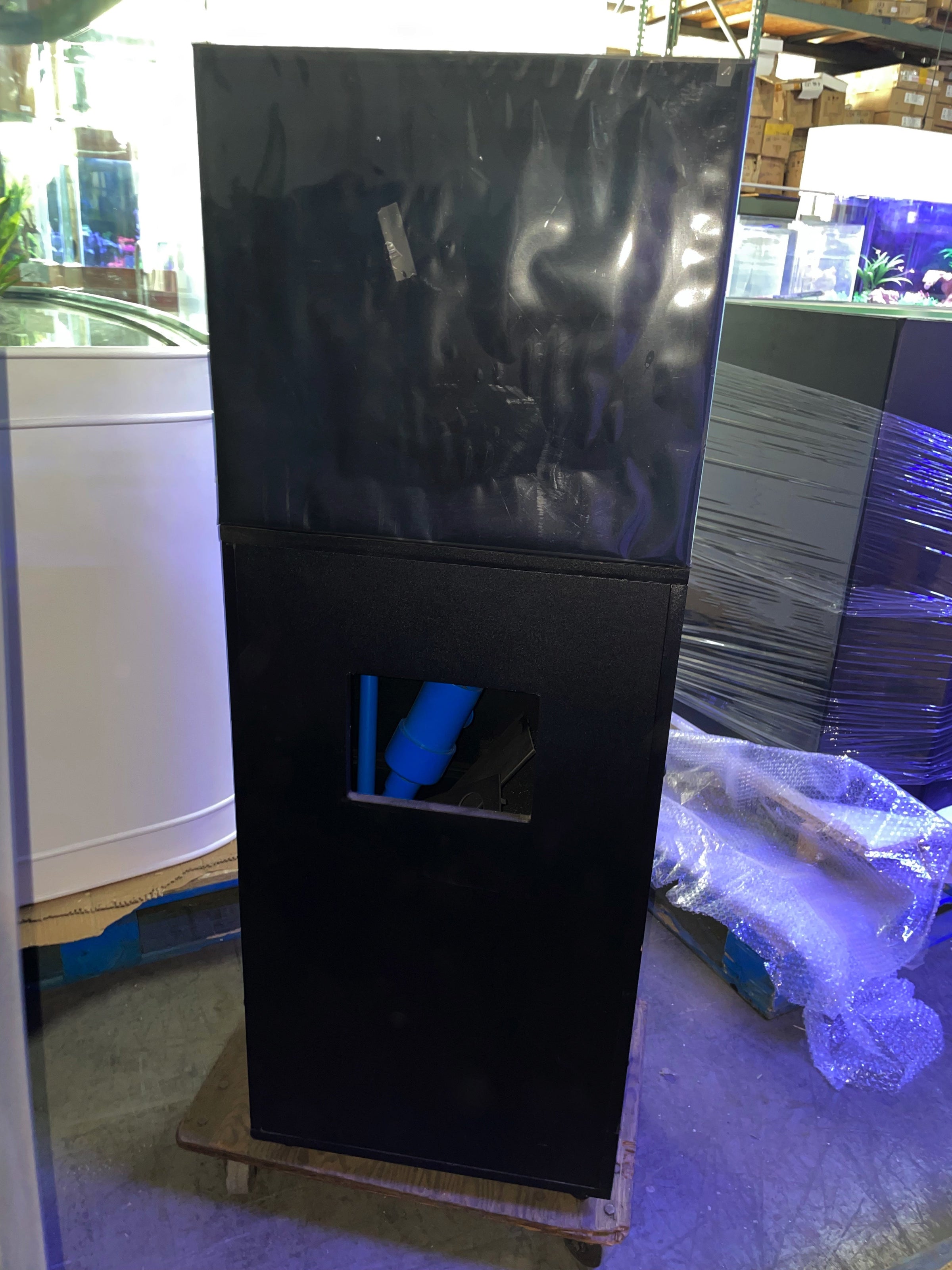 ULTRA CLEAR GLASS - 18 gallon cube fish tank aquarium full setup w/ filtration