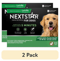Protect Your Dog from Fleas & Ticks with NEXTSTAR: Fast-Acting 3-Month Supply for Dogs 45-88 Lbs - BIG FRENCHIES