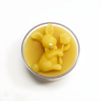 Bunny Rabbit Tealight Beeswax Candles