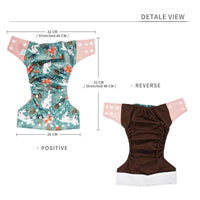 Trend New Print Eco-friendly Cloth Diaper Baby pocket Waterproof Cartoon Owl Baby Diapers Reusable Cloth Nappies For Baby and Kids - BIG FRENCHIES