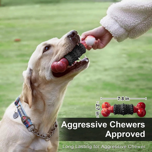 Dog Toys for Aggressive Chewers Bone - BIG FRENCHIES