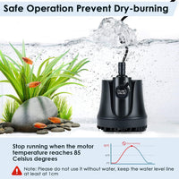 Aquarium Water Pump with Adjustable Switch - BIG FRENCHIES