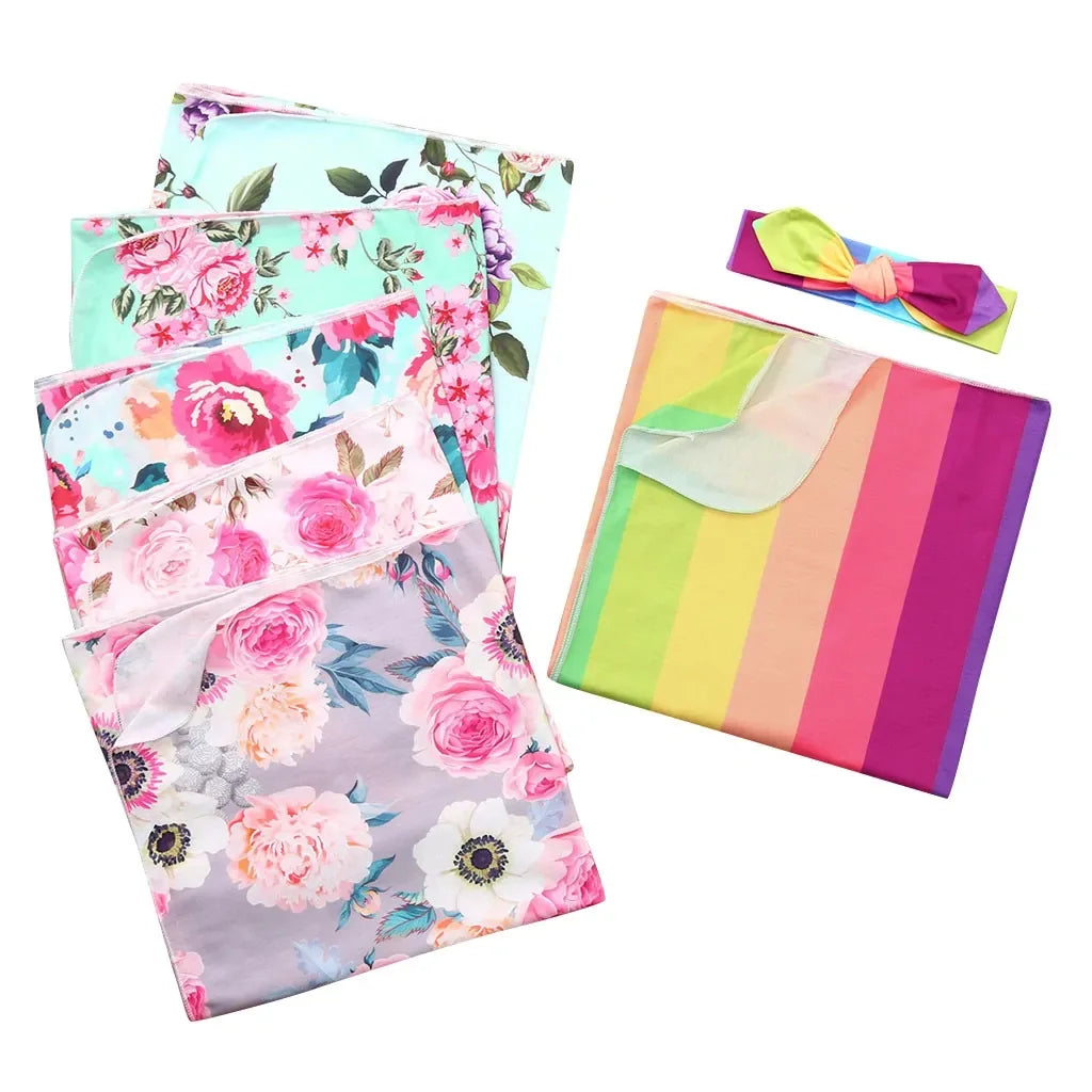 Newborn Swaddle Blanket - # BAGE41110009 - BIG FRENCHIES