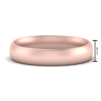 Comfort Fit Mens Wedding Band