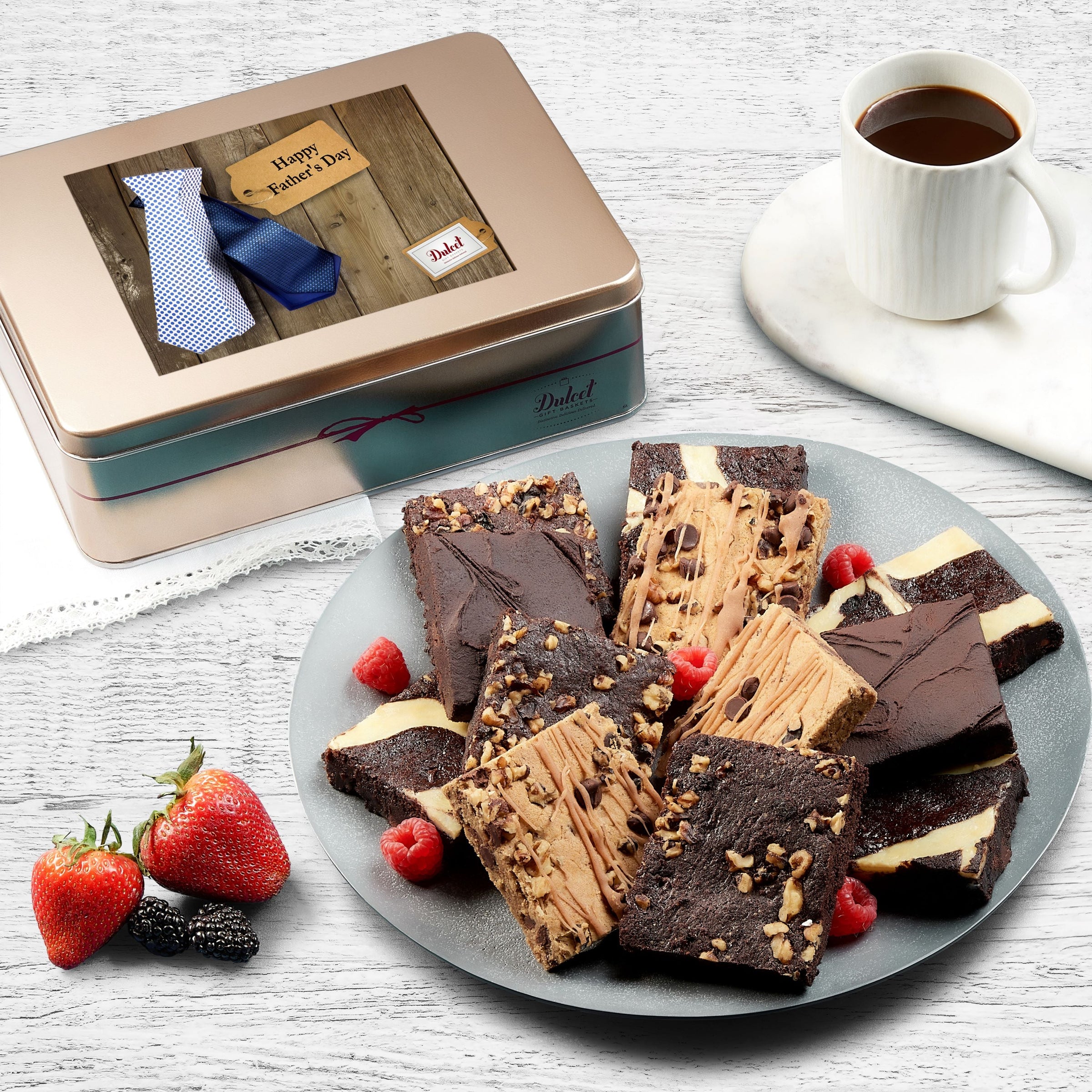 Chocolate Brownie Tin Assortment - BIG FRENCHIES