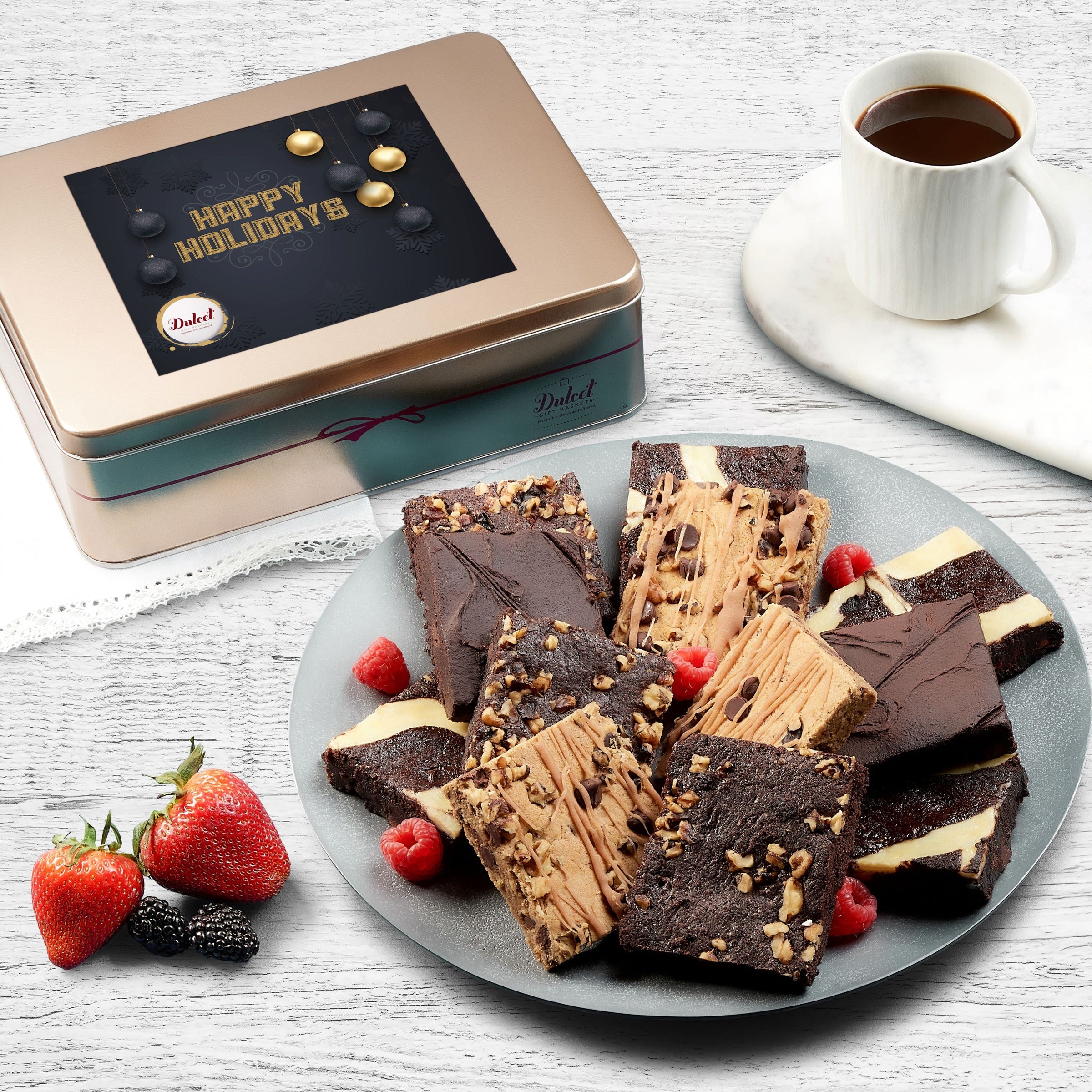 Chocolate Brownie Tin Assortment - BIG FRENCHIES