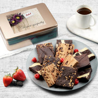 Chocolate Brownie Tin Assortment - BIG FRENCHIES