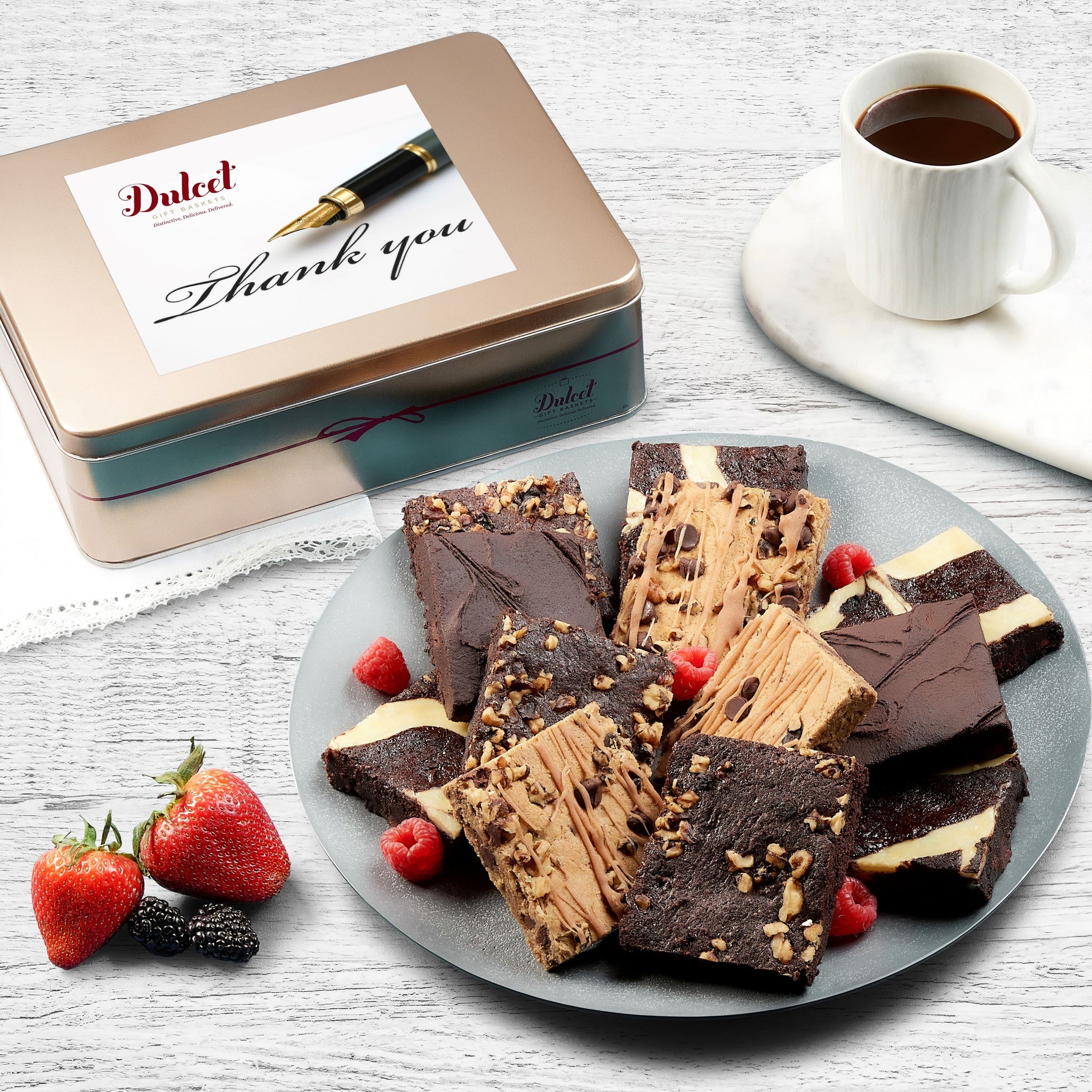 Chocolate Brownie Tin Assortment - BIG FRENCHIES
