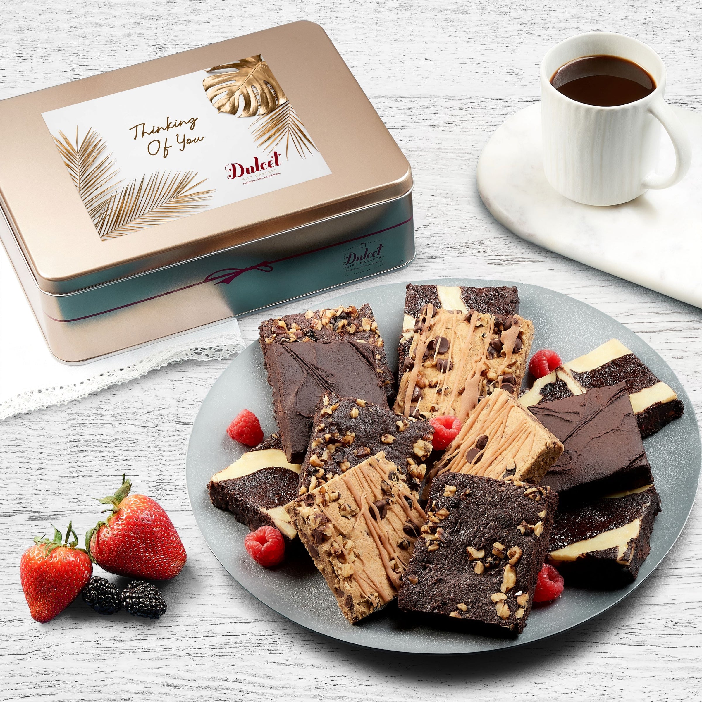 Chocolate Brownie Tin Assortment - BIG FRENCHIES