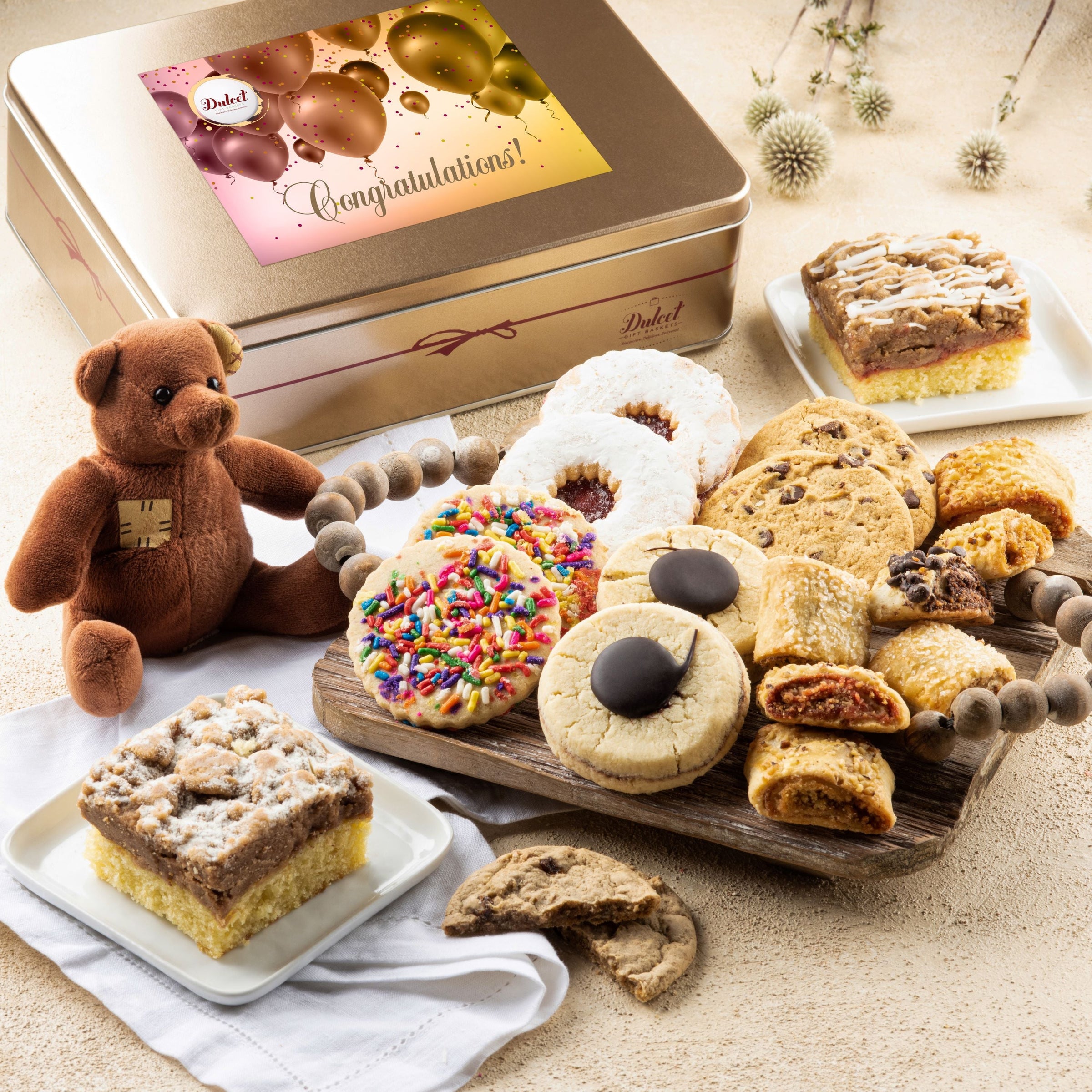 Get Well Deluxe Pastry Gift Tin - BIG FRENCHIES