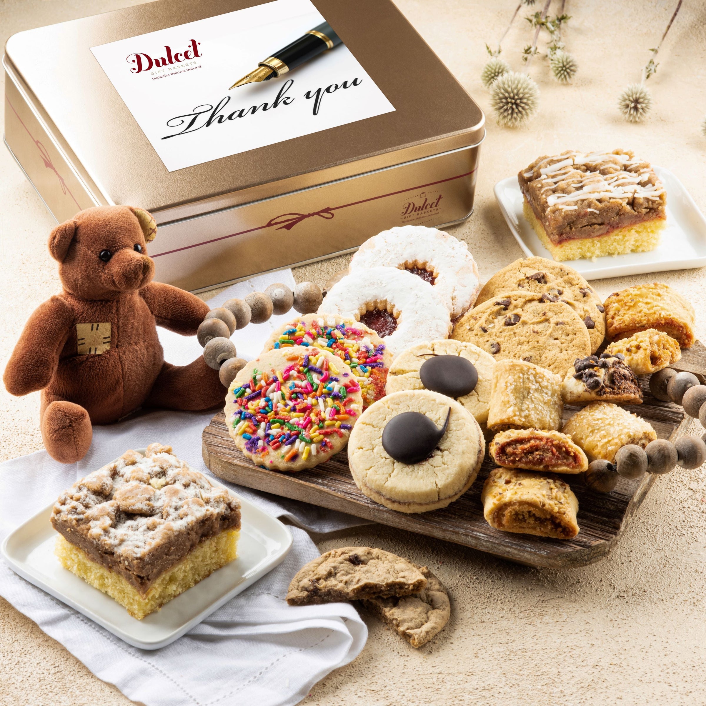 Get Well Deluxe Pastry Gift Tin - BIG FRENCHIES