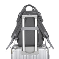 Multi-functional Diaper Bag With A Baby Changing Pad And A Warming Compartment