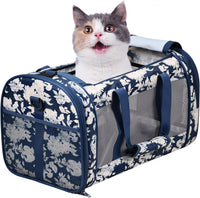 Soft-Sided Pet Carrier for Cats & Small Dogs, 22 lb, 19-Inch