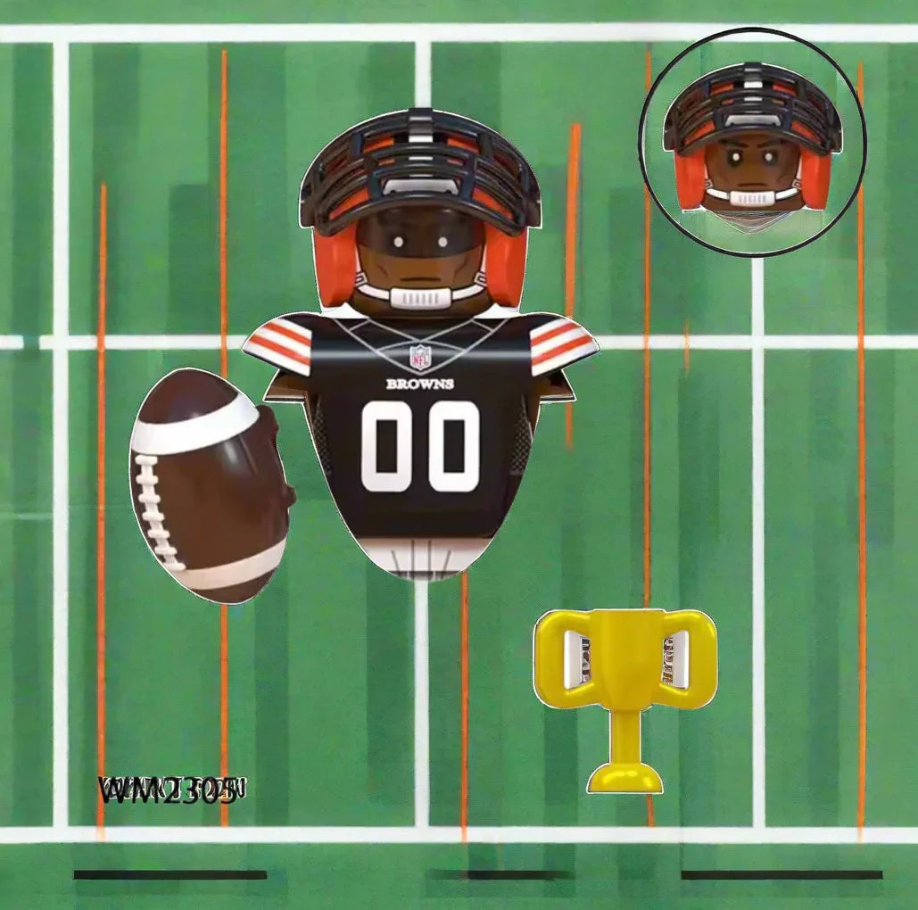 Cleveland Browns Team Minifigure - BIG FRENCHIES