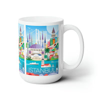 Istanbul Ceramic Mug 11oz or 15oz - BIG FRENCHIES