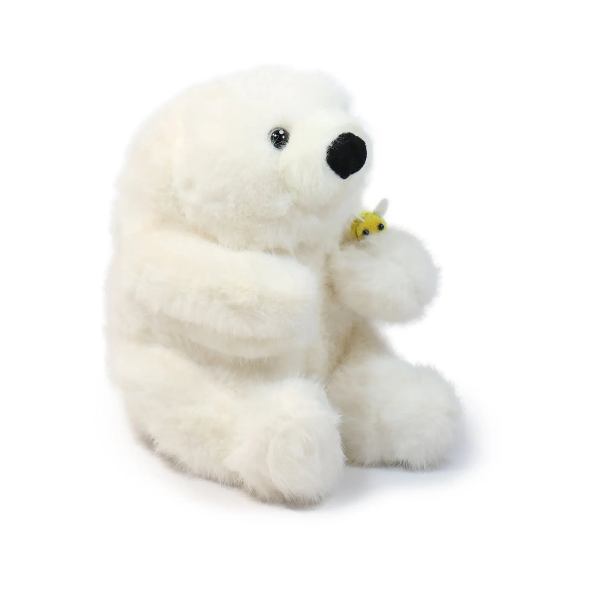 8-inch Buzzy Bear with Yellow Ladybird - BIG FRENCHIES