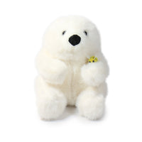 8-inch Buzzy Bear with Yellow Ladybird