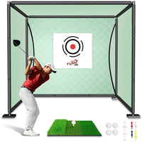 Golf Driving Practice Cage (Green) - BIG FRENCHIES
