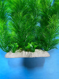 Artificial Aquarium Plant for Fish Tanks, LARGE aquarium plastic plant, 21" TALL