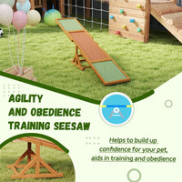 Dog Agility Ramp , Pet Seesaw