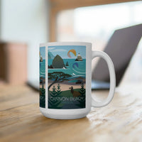 Cannon Beach Ceramic Mug 11oz or 15oz - BIG FRENCHIES