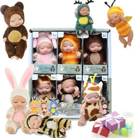 Set Of 6 Princess Dolls In A Gift Box The Perfect Birthday, Holiday, Christmas, Or Halloween Gift For Girls