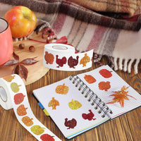 BeYumi Halloween Neon Christian Sticker - Laser Pumpkin and Turkey - image 4