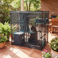 Kitty City Outdoor Catio Furniture & Play Kits for Cats - OUTDOOR MEGA KIT - image 2