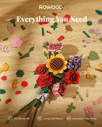 rowood 3D Puzzles for Adults - Chamomile - image 2