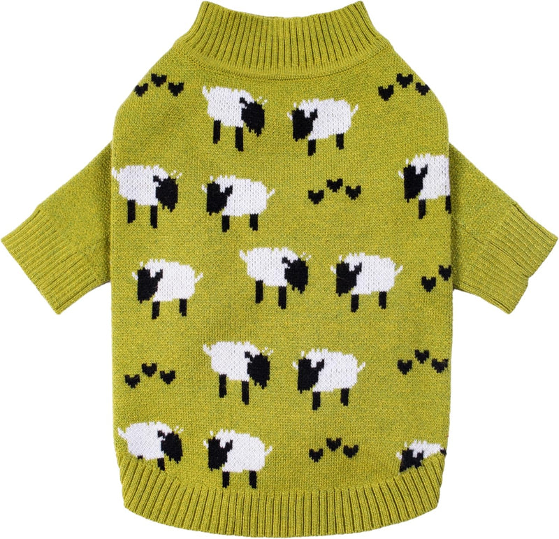 Fitwarm Pumpkin Dog Sweater - Large / Sheep
