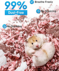 BUCATSTATE Hamster Bedding 15L, 99% Dust-Free Paper Bedding - Blossom / 15L - image 2