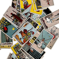 Classic 1909 Tarot Deck – Vintage Reproduction Tarot Cards with Original 1909 Artwork – Linen - image 2