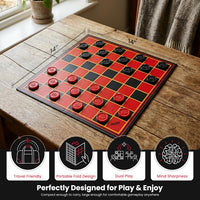 Kangaroo - Multiplayers Strategy Checker Board Game for Kids & Adults - Portable Educational Travel - image 4