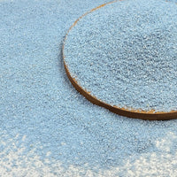 5 lbs Aquarium Sand, Beige Fish Tank Sand - Blue / 5 LB