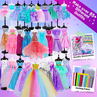 800+Pcs Fashion Designer Kit for Girls - D0001 - image 2