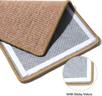 FUKUMARU Cat Scratcher Mat - Brown-1 Pack-23.6 x 31.5 Inch - image 3