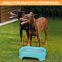 Neater Pet Brands Extra Large Water Bowl for Dogs - 1.25 Gallons / Aquamarine - image 4