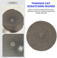 Round Cat Scratcher Refill - 5 pcs - image 3