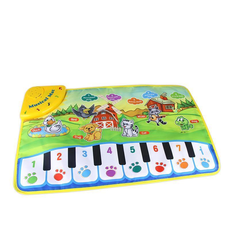 Baby Piano Mats Music Carpets Animal Barking Pad to Play Baby Toys Learning Musical Instrument Toys for Children Kids - BIG FRENCHIES