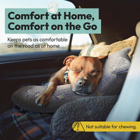 Dog Calming Pillow, Glow in The Dark Dog Put Head on - Large / Blue - image 3