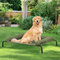 WESTERN HOME Cooling Elevated Dog Bed for Large Dogs - 43.0"L x 31.0"W x 8.0"Th / Green - image 3