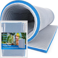 8-Layer Fast-Acting Aquarium Filter Pad - 23.62"x15.75"x0.6" (1 Pack)