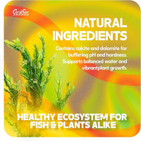 CaribSea Eco-Complete Planted Aquarium Substrate - 20 lbs - Black Nutrient-Rich Gravel for Freshwater Planted Tanks - Promotes Healthy Plant Growth & Water Stability
