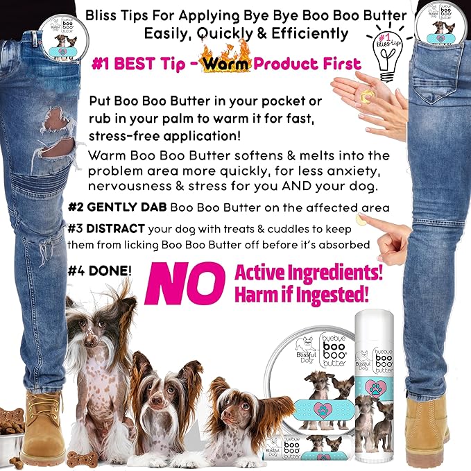 The Blissful Dog Chinese Crested Boo Butter, 0.15 oz