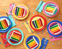 American Greetings 50-Count Rainbow Lunch Napkins – Fun for Kids & Family - image 4