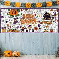 OHOME Halloween Giant Coloring Poster/Tablecloth-Halloween Crafts - Halloween - image 4